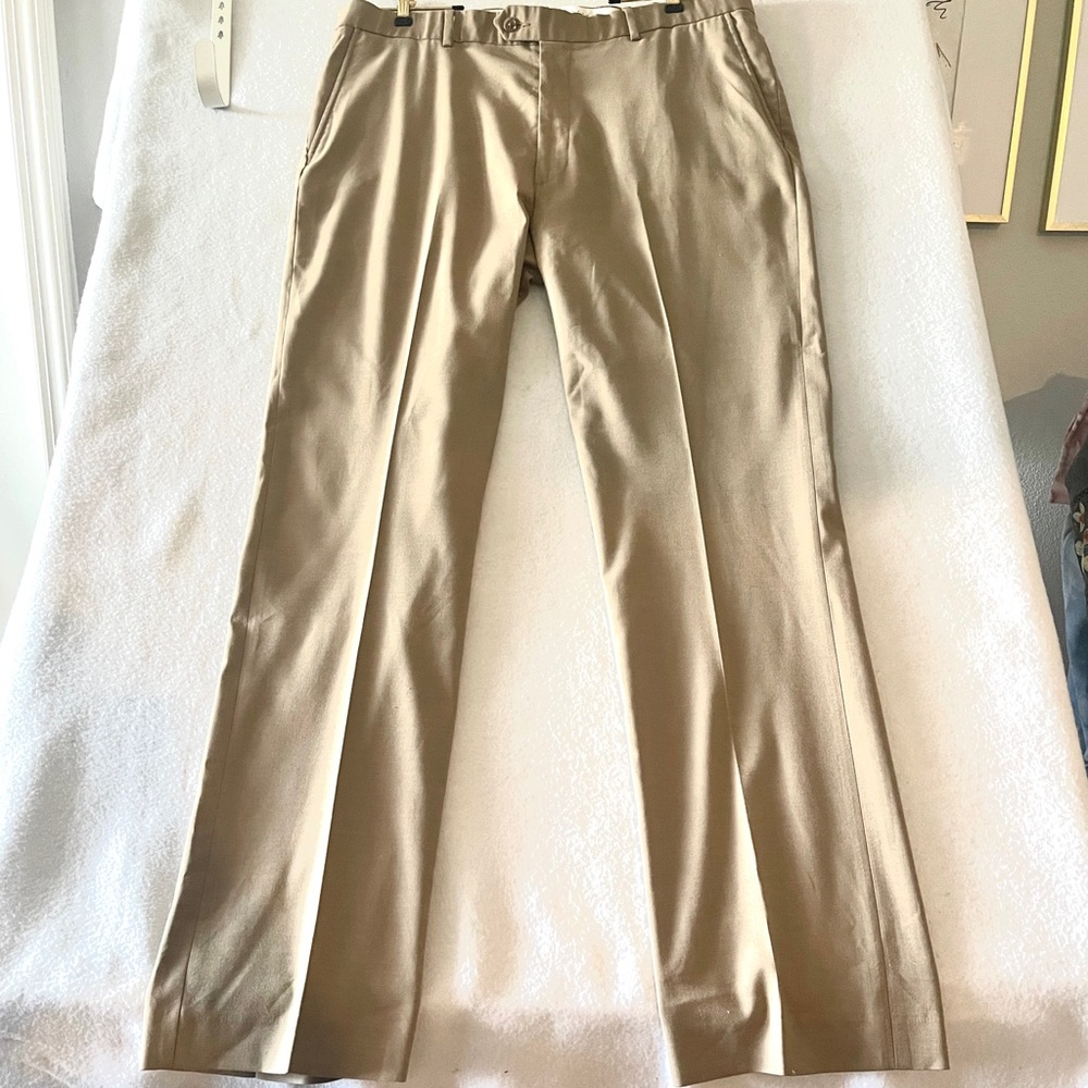 Daniel Cremieux Men’s Tan Chinos Relaxed Fit Size 38x34